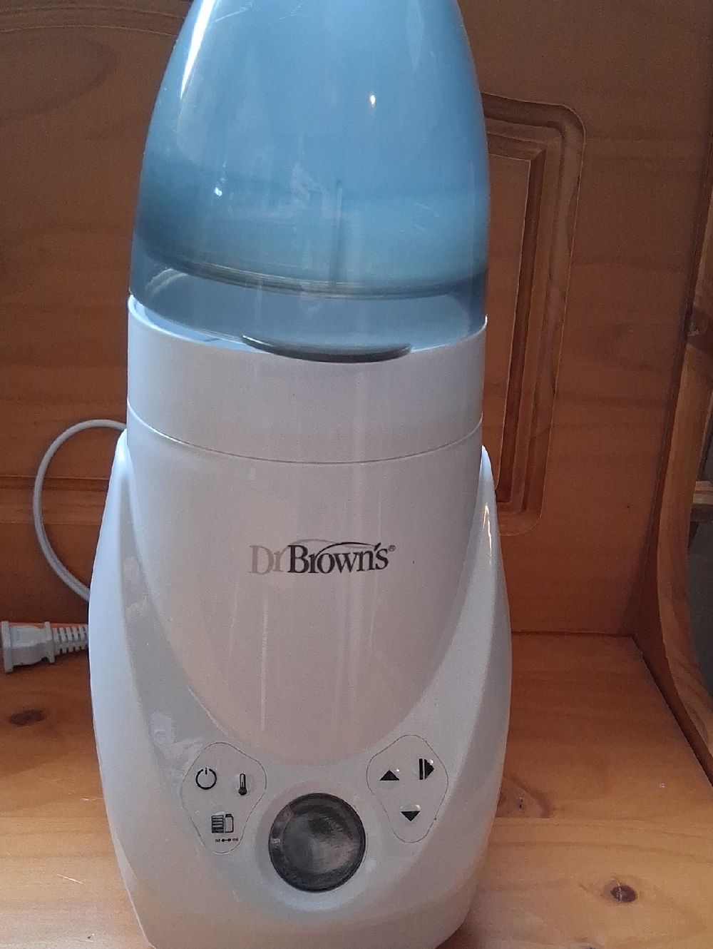 Dr. Brown's Baby Bottle Warmer - White/Light Blue